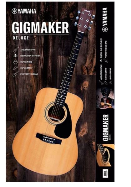 Yamaha Gigmaker Deluxe Acoustic Package Natural 4