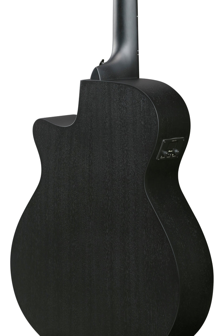 Ibanez AEG621BOT Acoustic Electric Guitar - Black Out 5