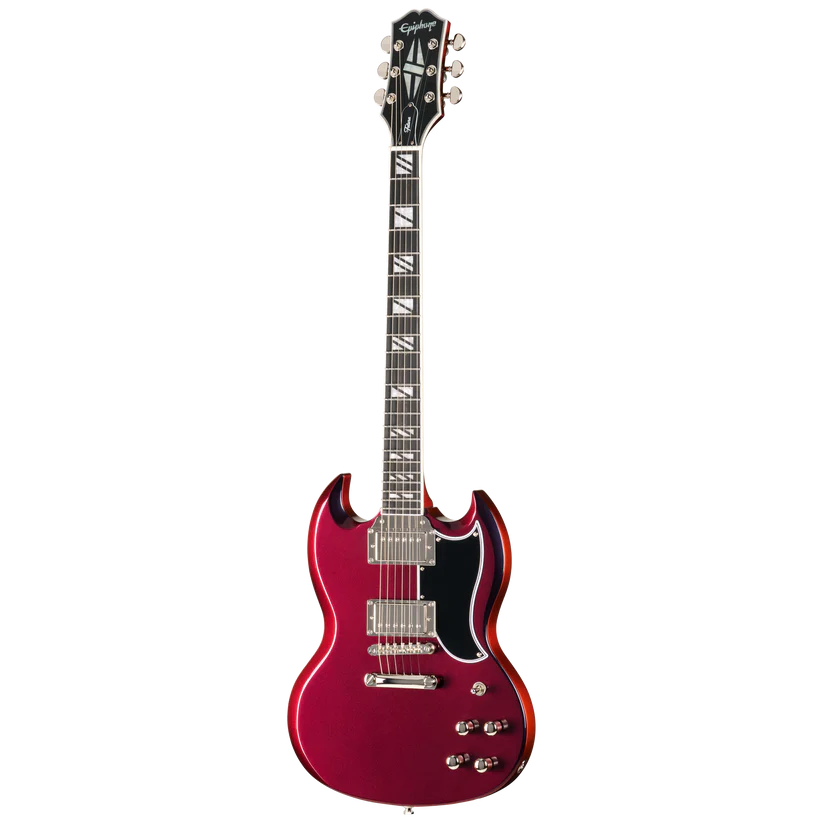 Epiphone Inspired by Gibson Futura SG Custom Electric Guitar - Midnight Ember Shift 9