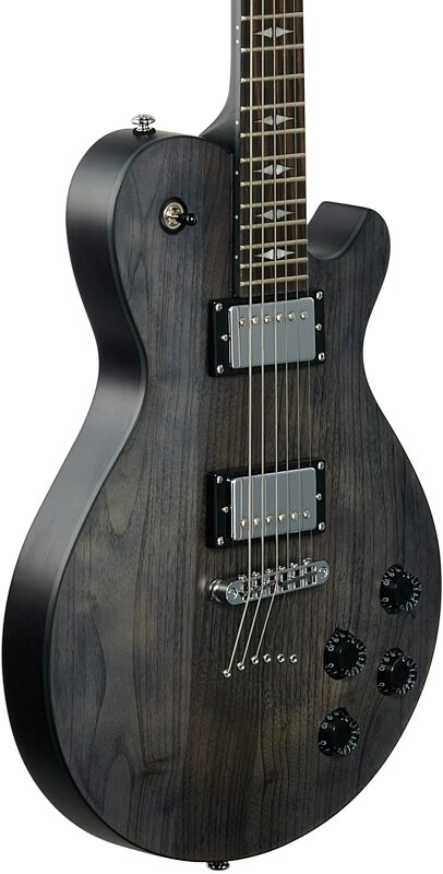 Michael Kelly Patriot Decree OP Electric Guitar (Faded Black) - No Case