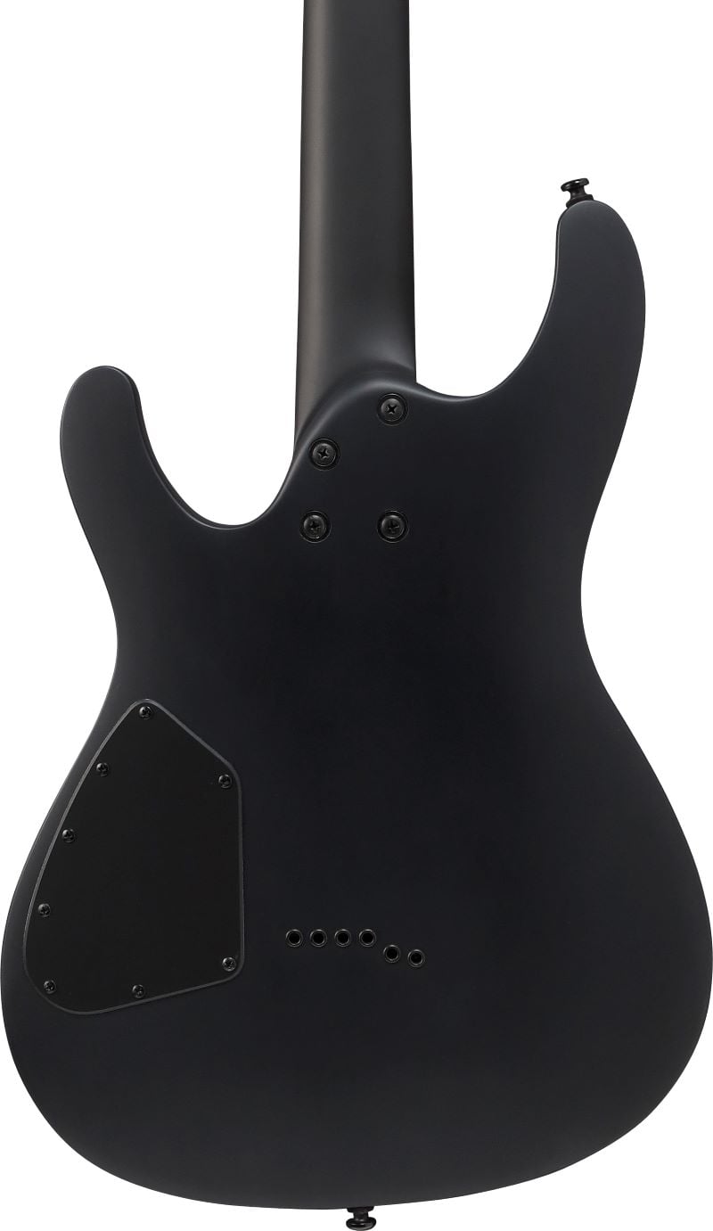 Ibanez S721RB Iron Label Electric Guitar - Black Flat 5