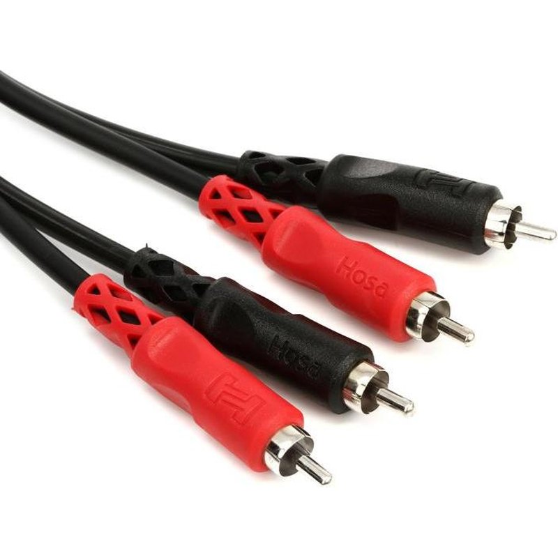 Hosa CRA204 RCA (Male) - RCA (Male) Dual Cable 13.2'