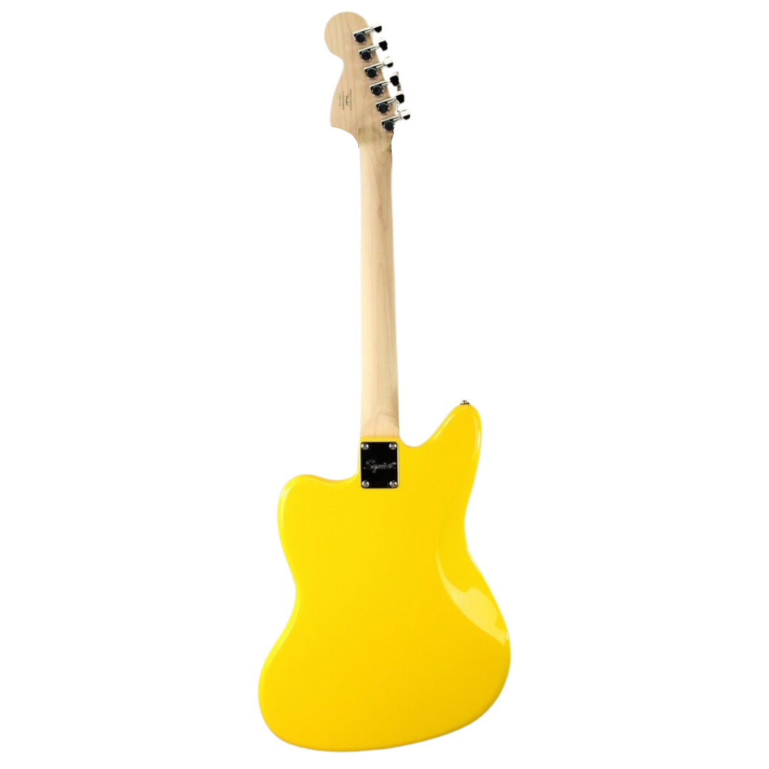 Squier FSR Jaguar Electric Guitar - Graffiti Yellow