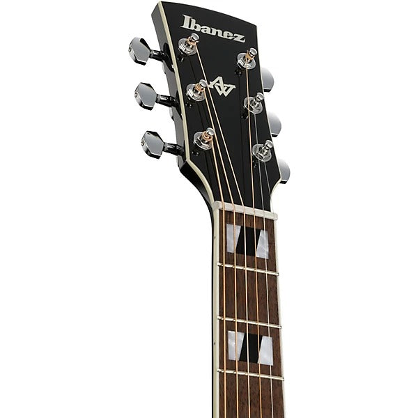 Ibanez AJ70M1EBK Jumbo Acoustic Electric Guitar - Black High Gloss