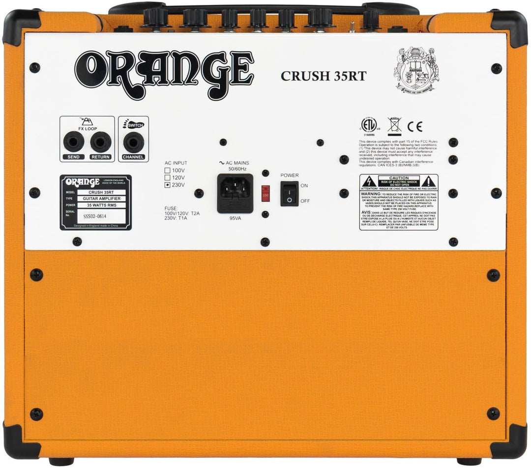 Orange Crush 35RT 35-Watt Combo with Reverb & Tuner (Orange)