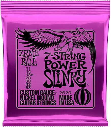 Ernie Ball Power Slinky 7-String Electric Strings (11-58)