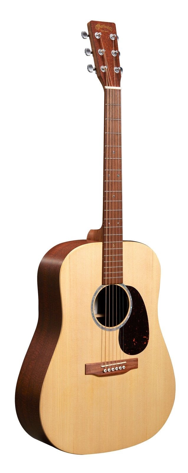 Martin D-X2E Dreadnought Acoustic Electric Guitar - Mahogany 6