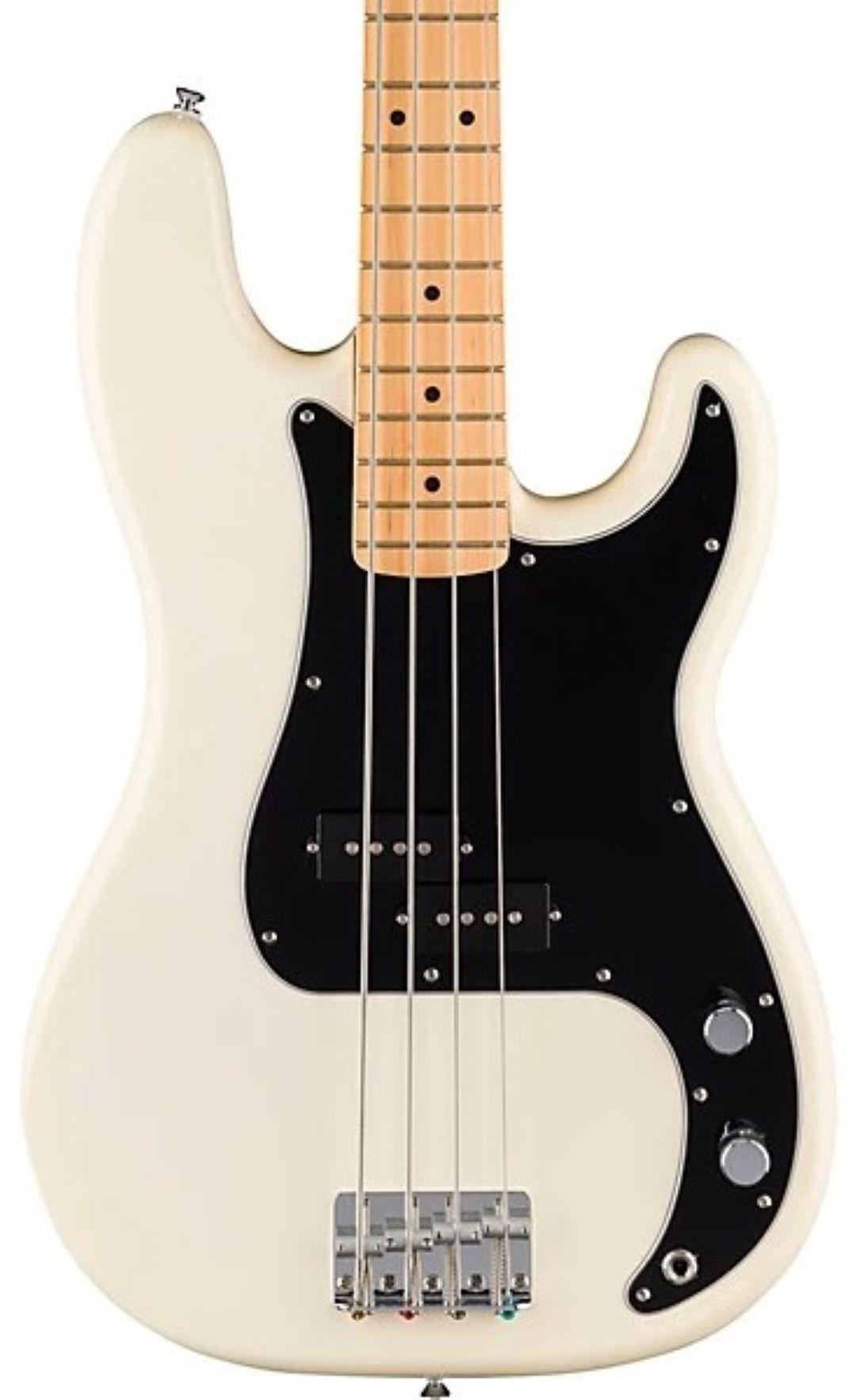 Fender Standard Precision Bass Guitar - Olympic White