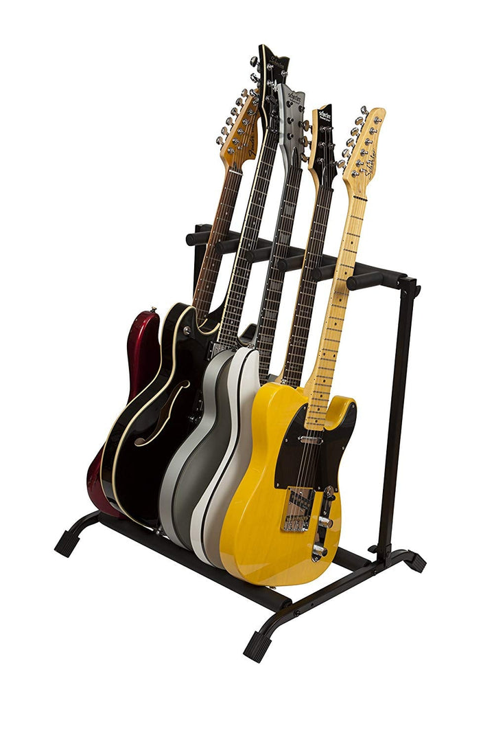 Gator ROKIT Collapsible Guitar Rack - Holds up to 5 Acoustic or Electric Guitars! 4