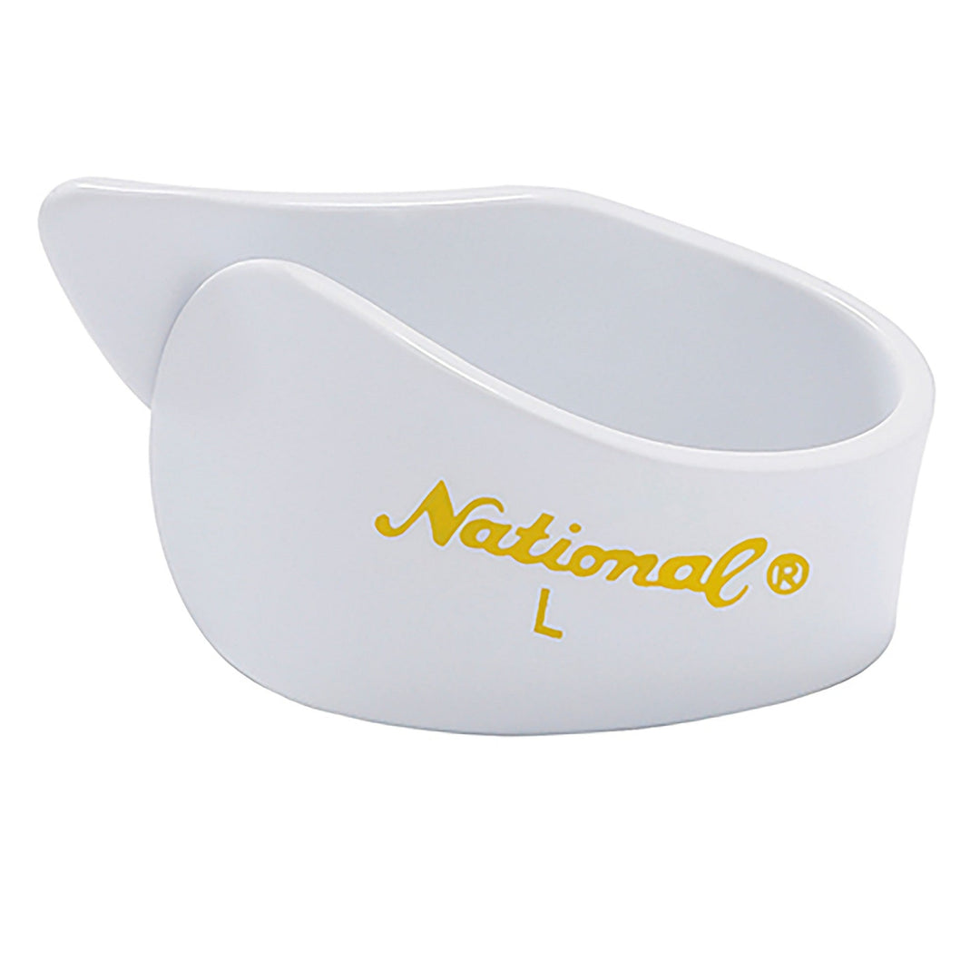 National NP8W-12 Thumb Pick Large (White Celluloid) - 12 Pack 3