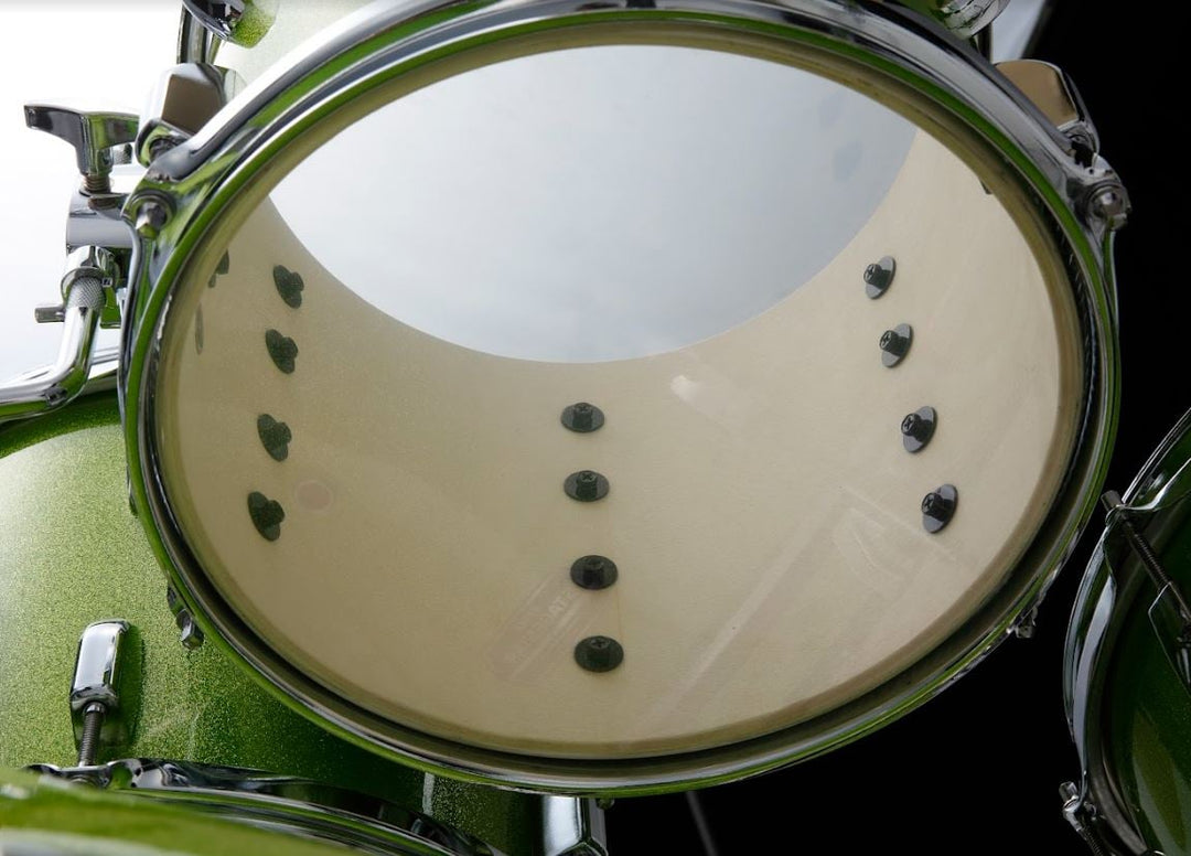 TAMA ST52H5CLGS STAGESTAR 5-piece Complete Drum Kit Lime Green Sparkle 5