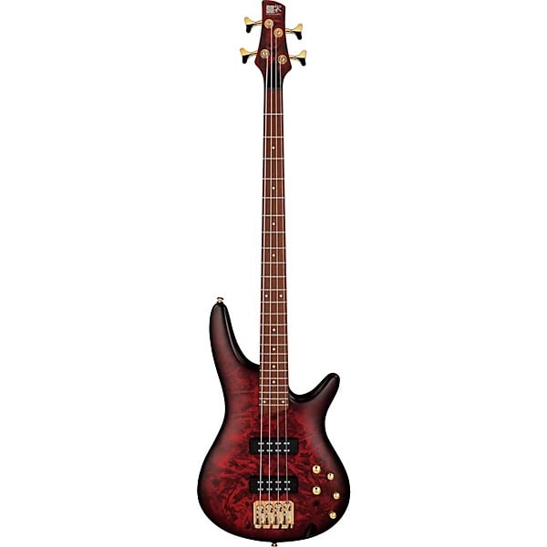 Ibanez SR Standard 4-string Electric Bass Guitar - Wine Red Frozen Matte 5