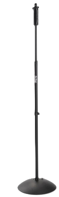On-Stage MS7255PG PistolGrip Dome-Base Microphone Stand - Black