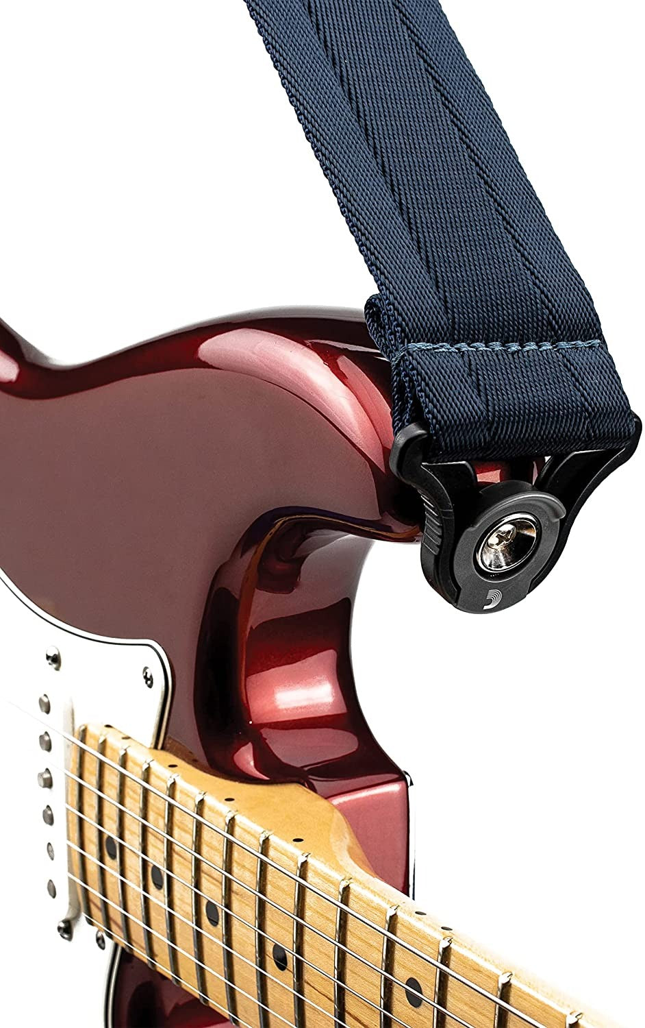 D'addario 50BAL10 Guitar Strap (Midnight) - With Auto Lock