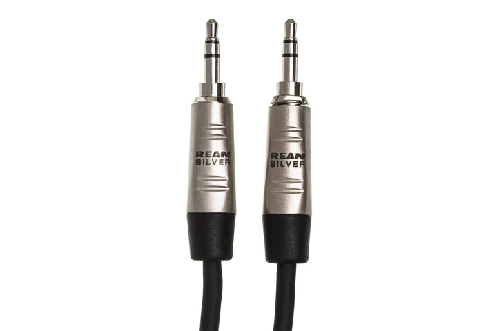 Hosa HSS-005 Pro Balanced Interconnect Cable - REAN 1/4\" TRS Male to REAN 1/4\" TRS Male - 5FT 2