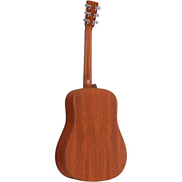 Martin D-X1E Mahogany Left Handed Acoustic Electric Guitar - Figured Mahogany