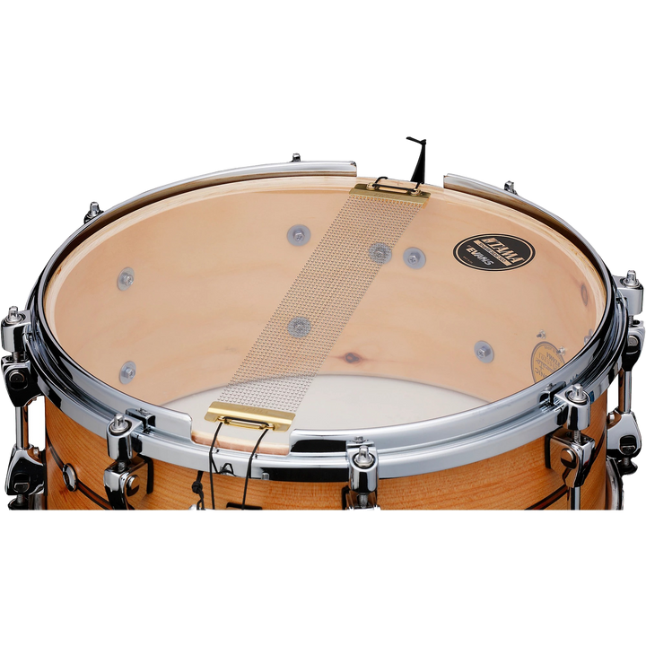 Tama Starphonic 14\"x6\" Spruce Snare Drum - Satin Natural 3