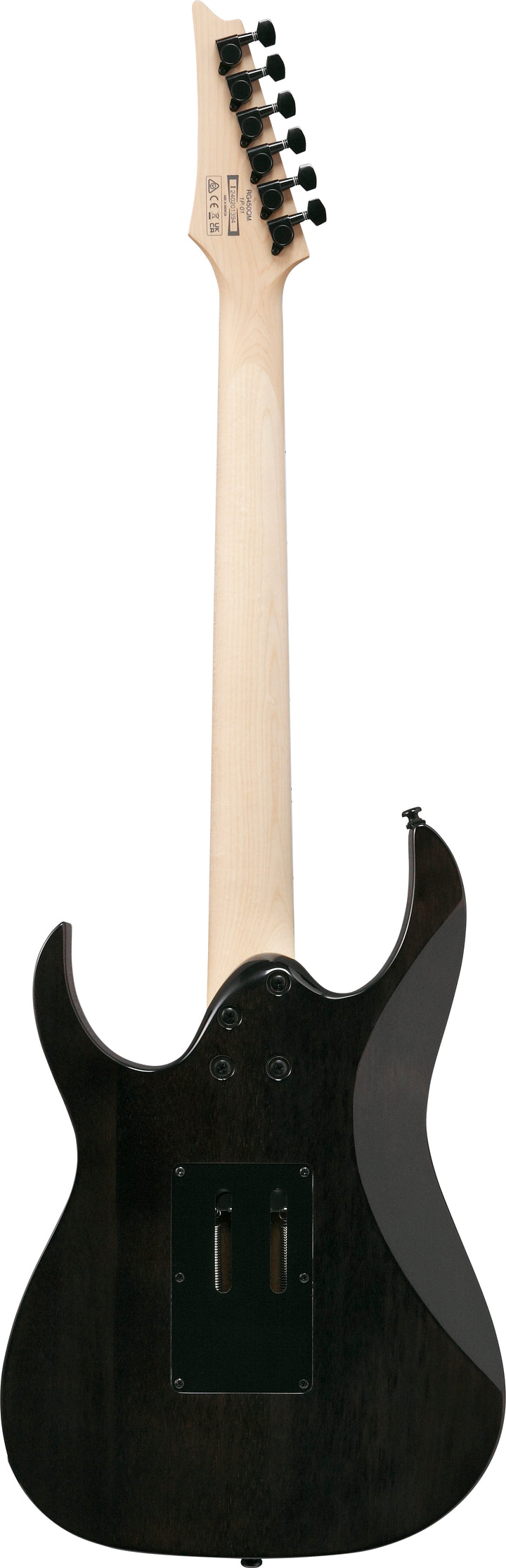 Ibanez RG450QMB Standard Electric Guitar - Transparent Gray Burst