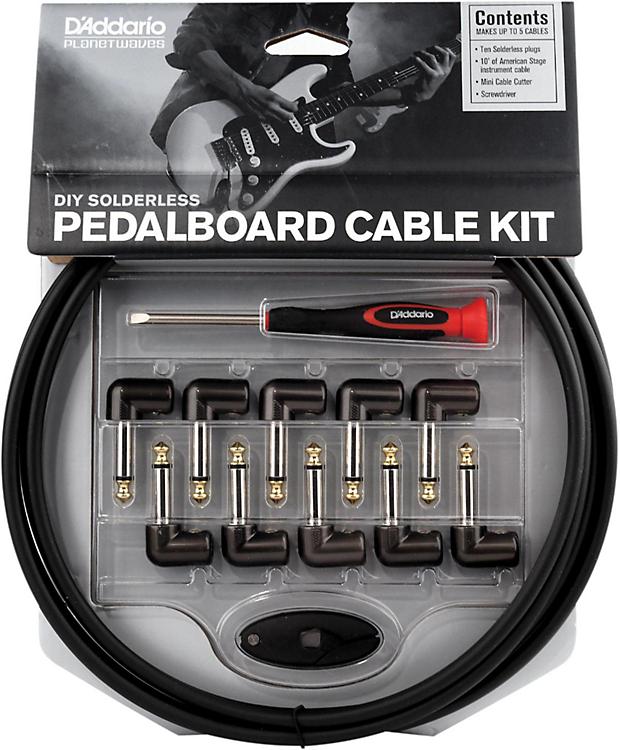 D'Addario Diy Solderless Pedalboard Cable Kit