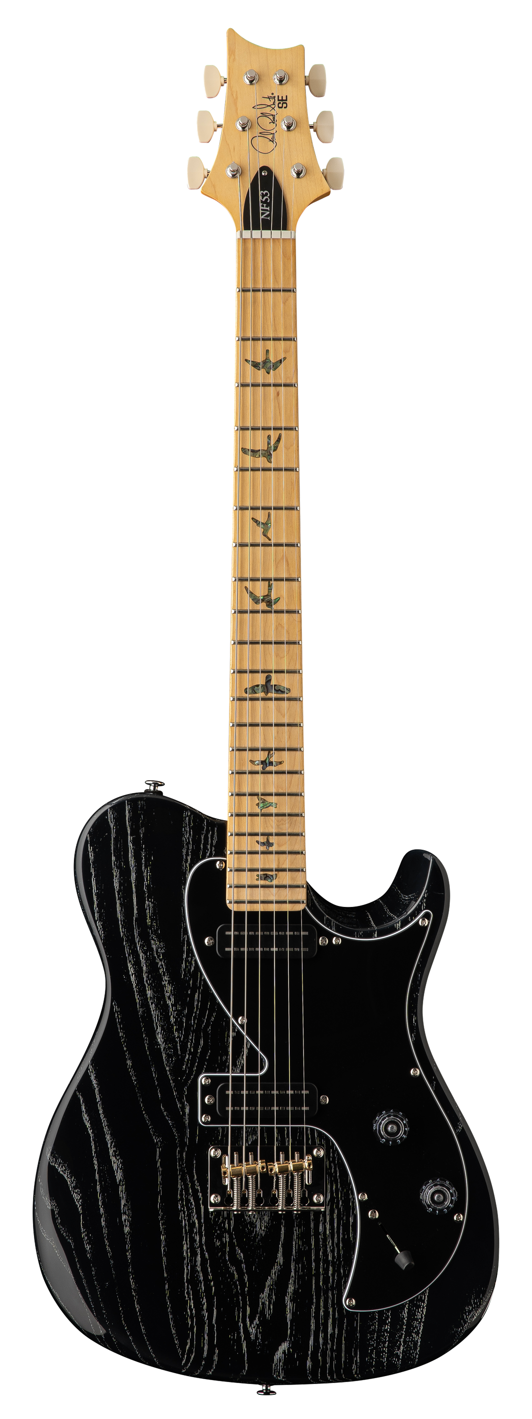 PRS SE NF 53 Electric Guitar - Black Doghair