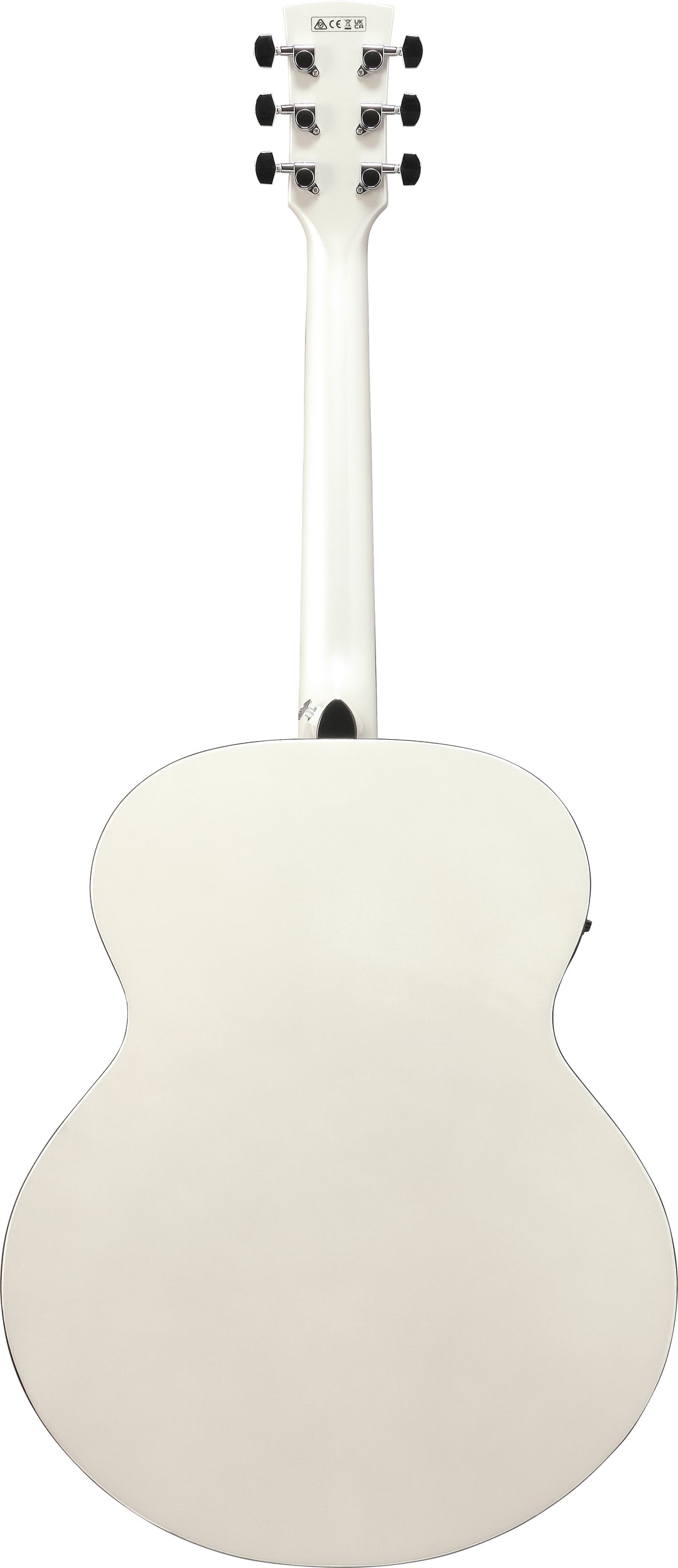 Ibanez AJ70M2EPW Acoustic Electric Guitar - Pearl White High Gloss