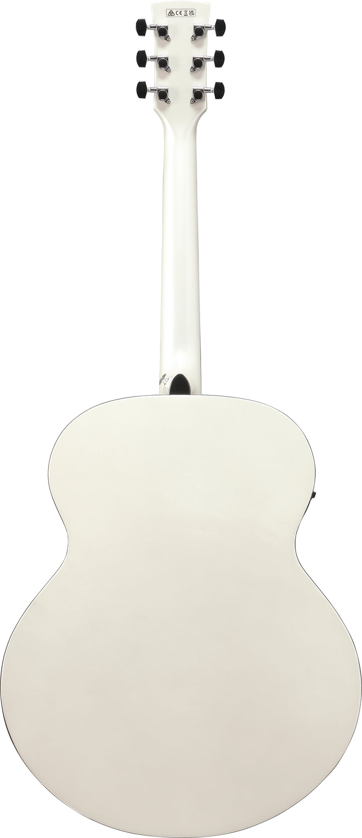 Ibanez AJ70M2EPW Acoustic Electric Guitar - Pearl White High Gloss