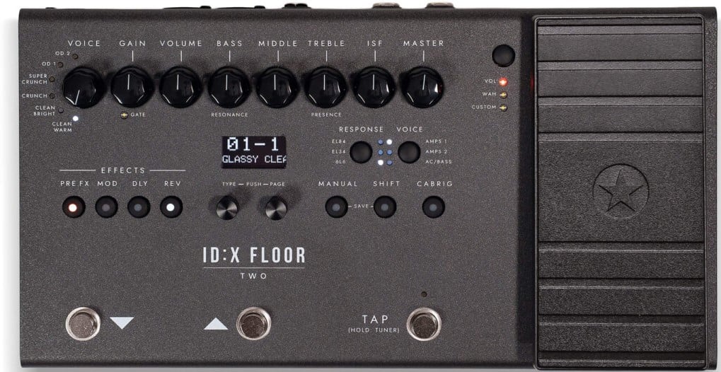 Blackstar ID:X Floor 2 Floorboard Multi-Effects Pedal With Expression Pedal - Black