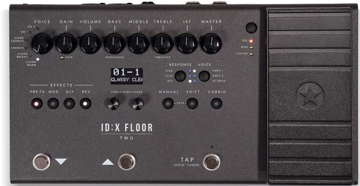 Blackstar ID:X Floor 2 Floorboard Multi-Effects Pedal With Expression Pedal - Black