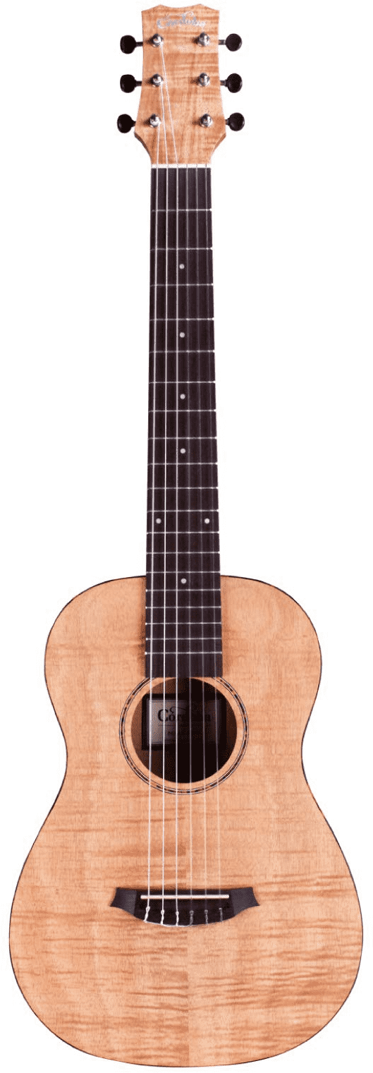 Cordoba Mini II Flamed Mahogany Acoustic Travel Guitar 2