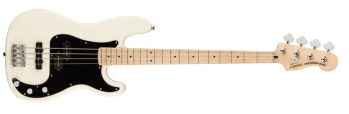 Squier Affinity PBASS PJ Bass Guitar Maple Neck Olympic White No Case