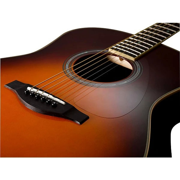 Yamaha LL-TA TransAcoustic Dreadnought Acoustic Electric Guitar - Brown Sunburst 7