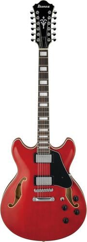 Ibanez AS7312TCD 12-String Electric Transparent Cherry Red No Case 5