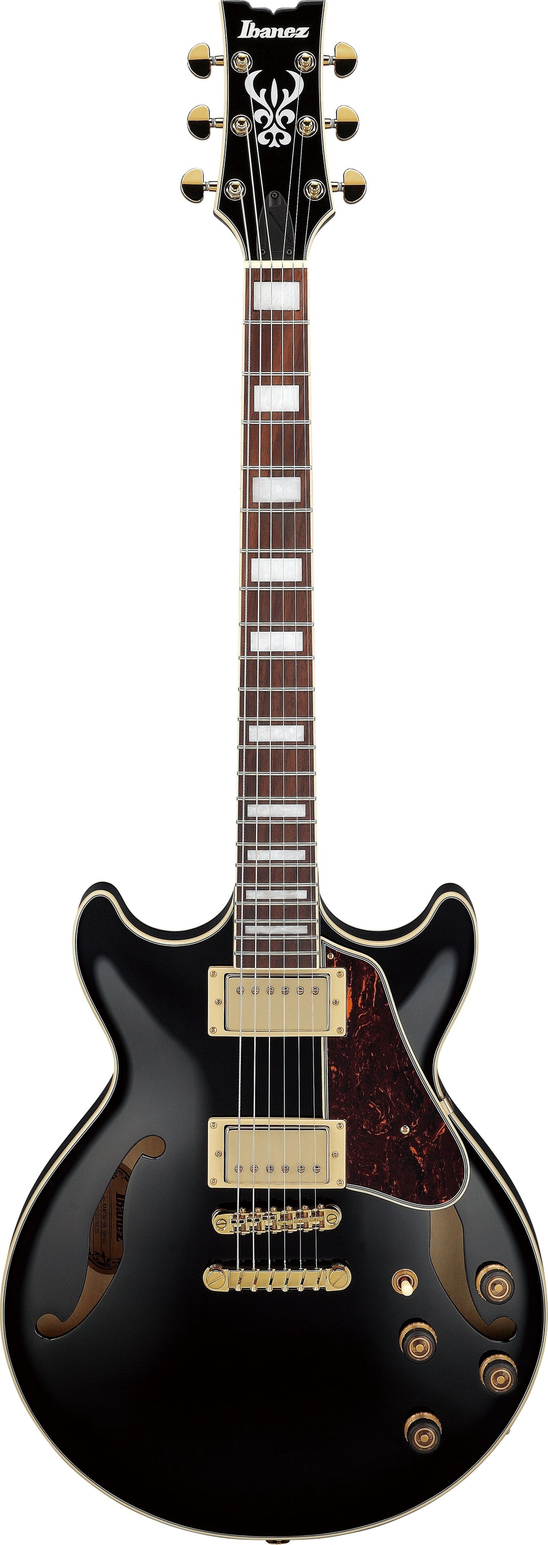 Ibanez AM73GBK Artcore Semi-Hollow Electric Guitar - Black 6