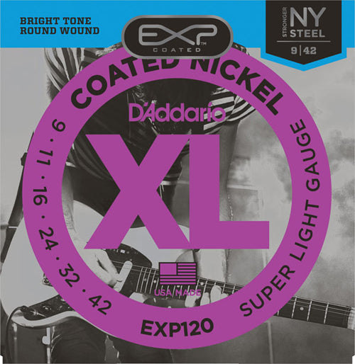 D'Addario EXP120 Super Light Electric Guitar Strings