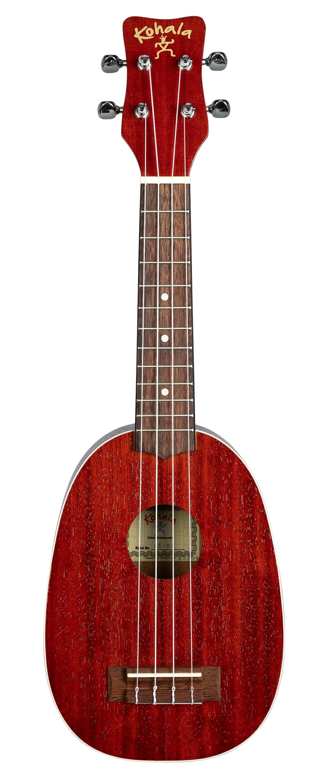 Kohala AK-SP Mahogany Pineapple Ukulele - Soprano