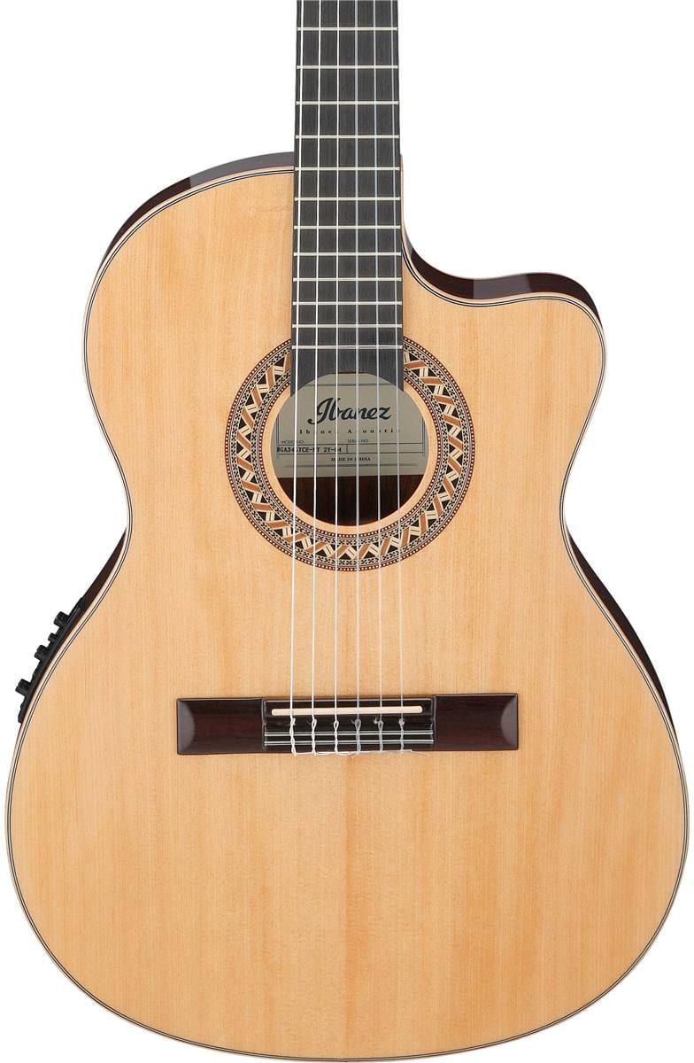 Ibanez GA34STCENT Acoustic Electric Classical (Natural High Gloss)