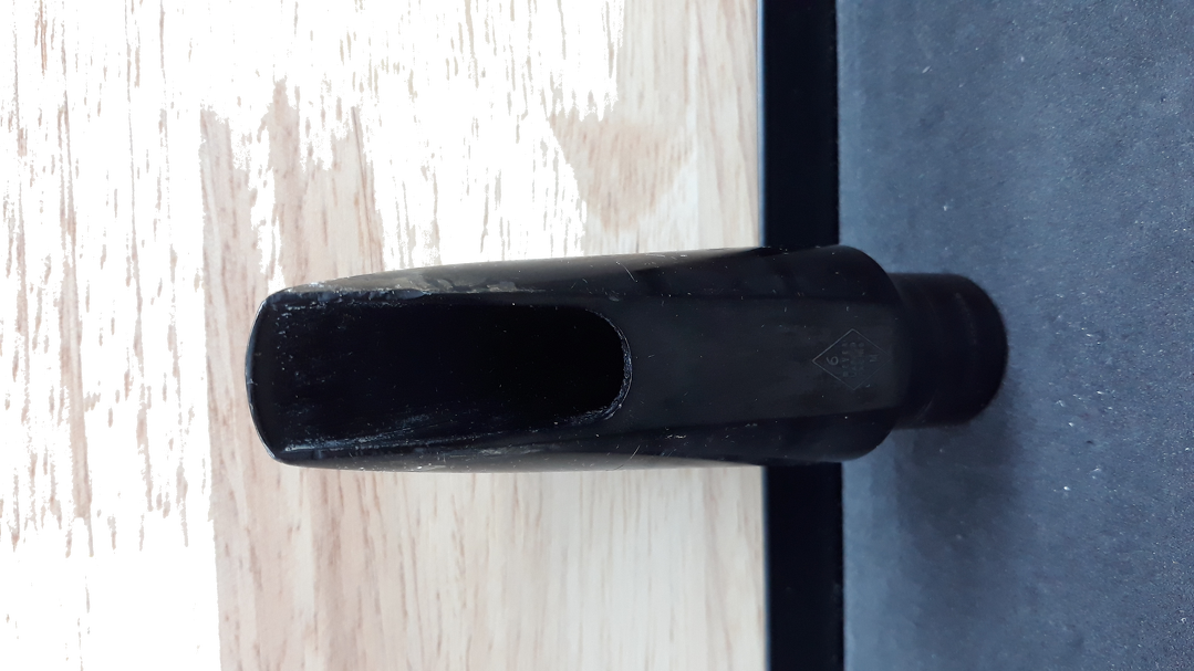 Used Meyer Hard-Rubber Tenor Saxophone Mouthpiece - 6M