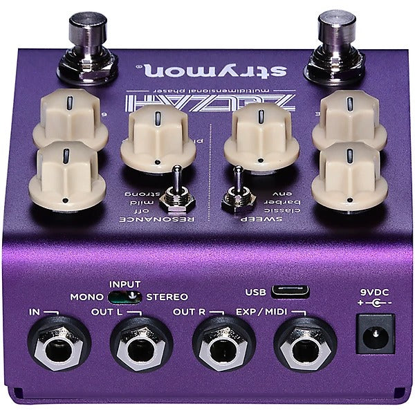 Strymon Zelzah Multidimensional Phaser Effects Pedal 2
