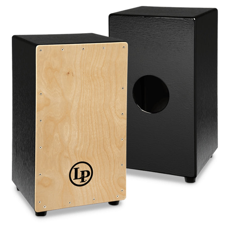 Latin Percussion 'Limited Edition' Black Box Cajon - With Padded Seat