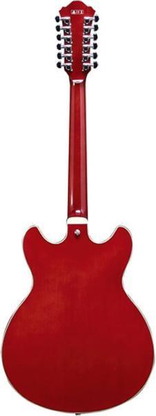 Ibanez AS7312TCD 12-String Electric Transparent Cherry Red No Case 4