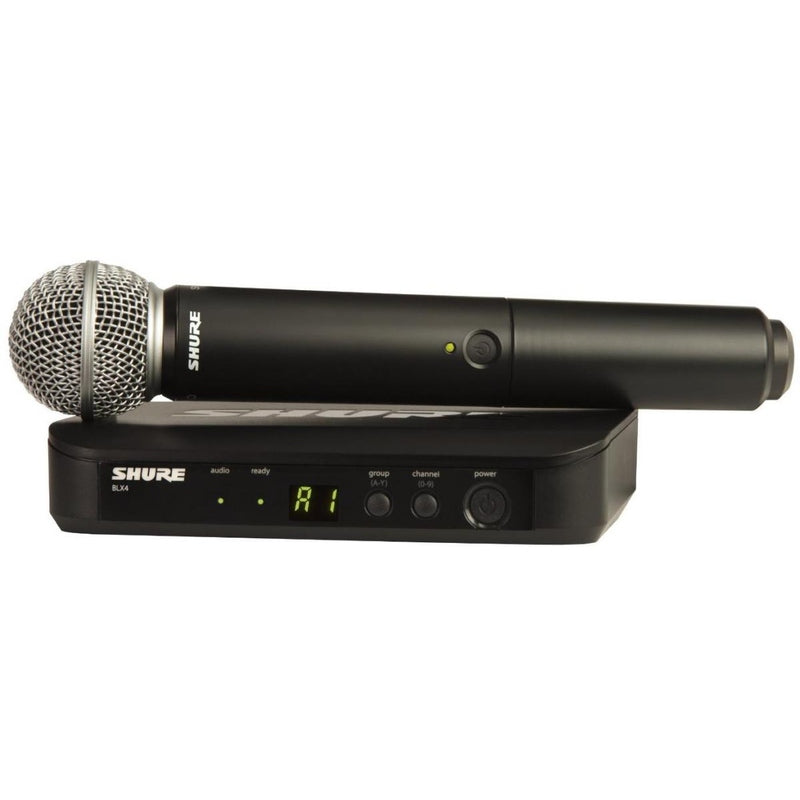 Shure BLX24/SM58 Handheld Wireless Microphone System
