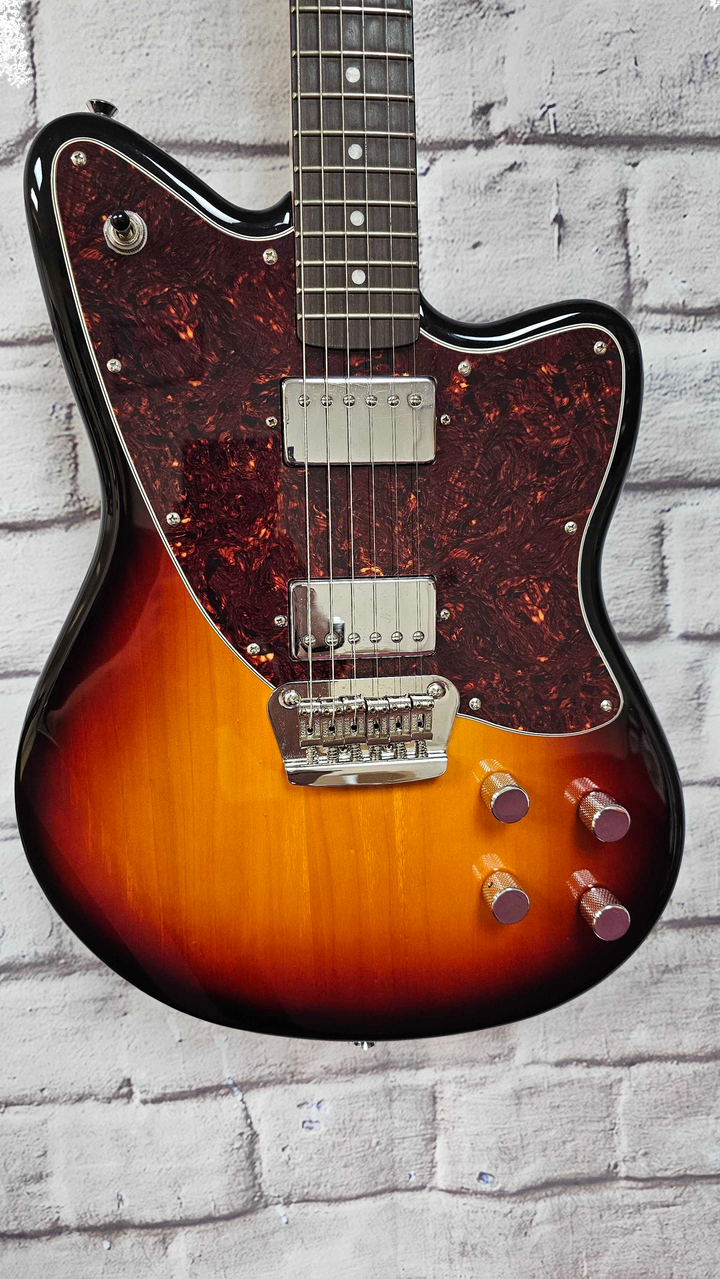 Squier Paranormal Toronado Electric Guitar - 3 Color Sunburst (B-Stock)