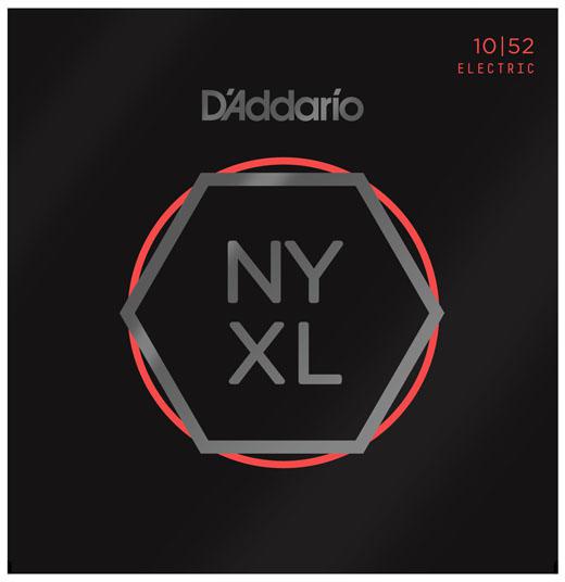 D'Addario NYXL Electric Light Top-Heavy Bottom 10-52 Electric Strings