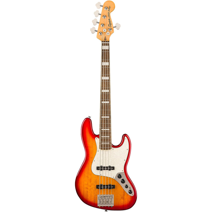 Squier Classic Vibe Active '70s Jazz Bass V Laurel Fingerboard Sienna Sunburst