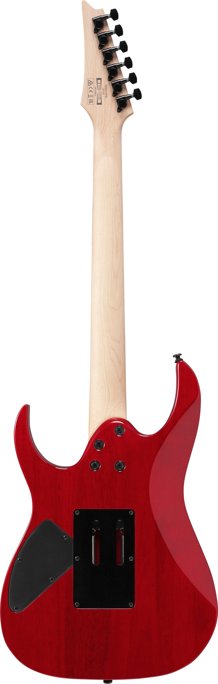 Ibanez RG470PBREB Standard Electric Guitar - Red Eclipse Burst 6