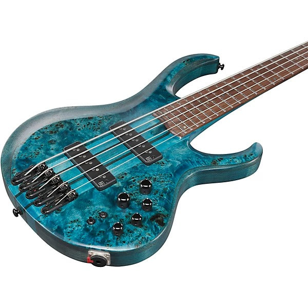 Ibanez BTB945 Standard 5-String Electric Bass - Cosmic Blue Low Gloss