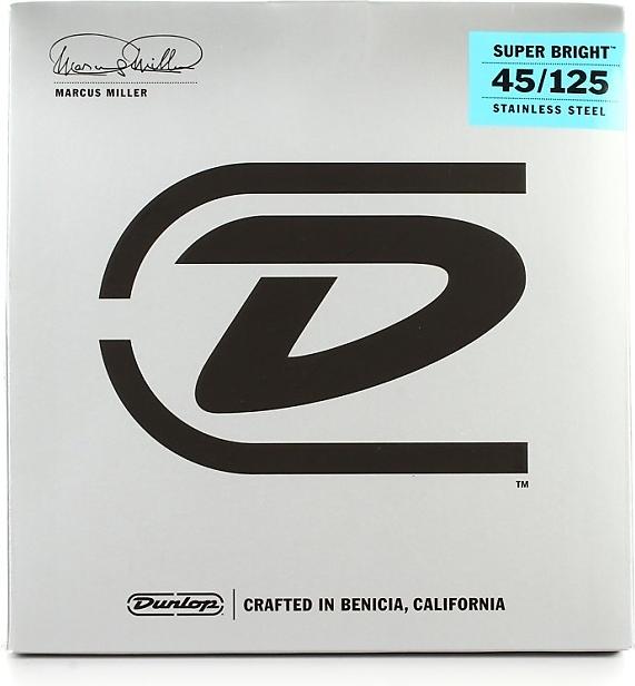 Dunlop Marcus Miller Super Bright Bass Strings 5 String (45-125)