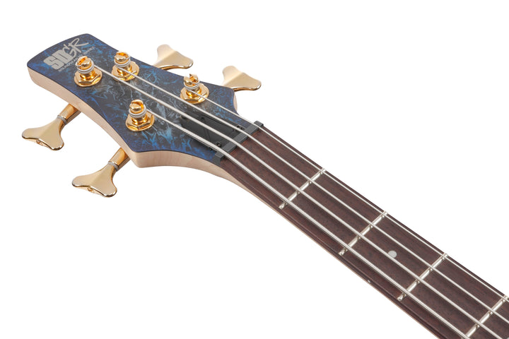 Ibanez SR300EDXCZM Standard Bass Guitar - Cosmic Blue Frozen Matte 3