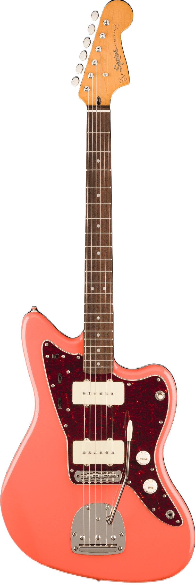 Squier Classic Vibe '60s Jazzmaster Electric Guitar - Tahitian Coral 4