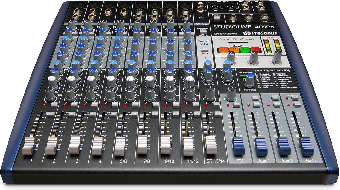 PreSonus StudioLive AR12c 12-channel USB-C Mixer